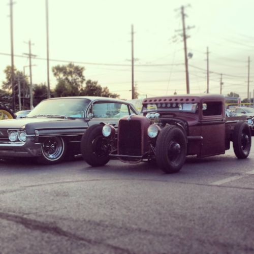 1933 Ford pickup truck chopped channelled hot rat street rod traditional 32 34, US $18,500.00, image 17