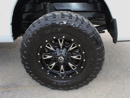 6.7L Diesel 4x4 SLT Fuel Black Rims Off Road Tires Grill Guard Navigation Alpine, image 11