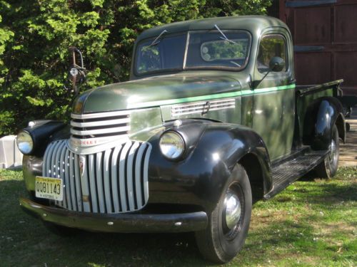 1941 1945 1946 chevrolet 1/2 ton pick up 22,000 original miles