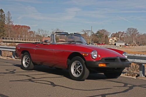 1980 mgb &#034;32,000 miles, very original, time capsule!!!&#034;