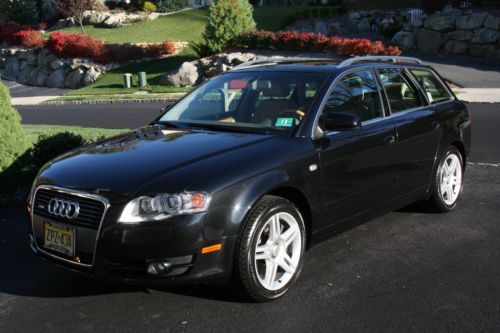 2007 audi a4 quattro avant wagon 4-door 2.0t with sunroof, nav and heated seats.