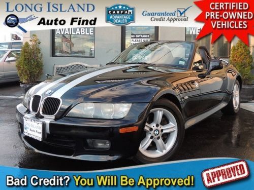00 bmw convertible auto transmission black power leather seats clean carfax!