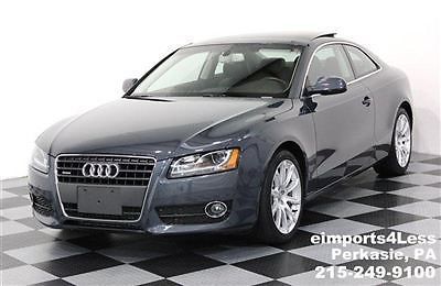 No reserve 11 a5 2.0t quattro awd coupe low miles clean history xenons panorama