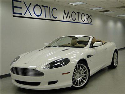 2008 aston martin db9 volante conv&#039;t!! auto nav htd-sts pdc 6cd 8k-miles 19&#034;whls