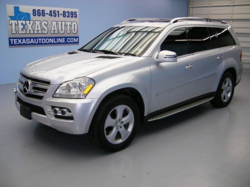 We finance!!!  2011 mercedes-benz gl450 4matic 2 roof&#039;s nav heat seat texas auto