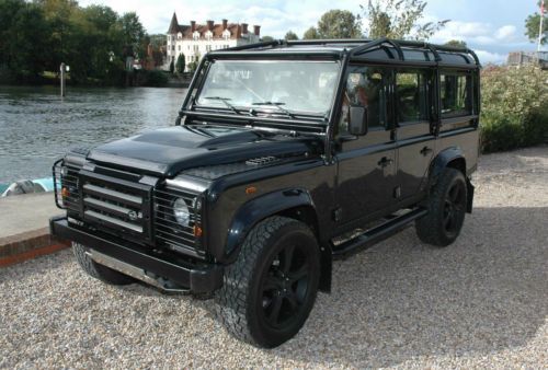 1987 land rover defender left hand drive  full restoration  110 5.0 v8 7 seater