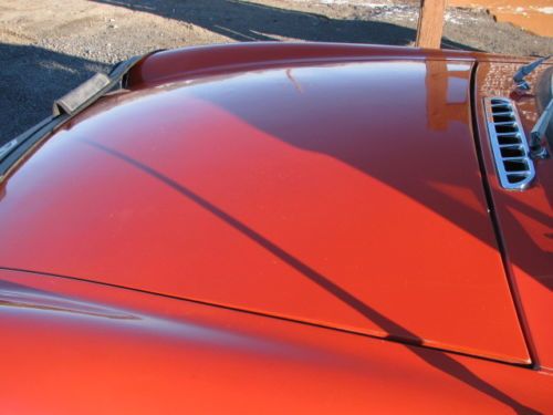 1977 MG MGB vermillion red convertible, image 6