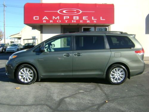 2010 toyota sienna le awd 3.5l v6 power sliders one owner lease clean carfax