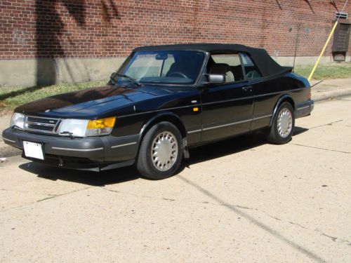 1991 saab 900 16v turbo convertible