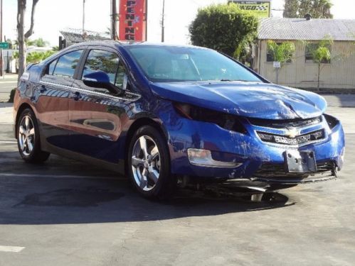 2012 chevrolet volt premium damaged salvage economical priced to sell nice color