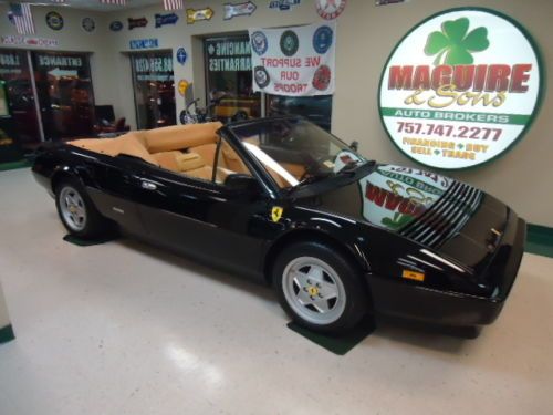 1987 ferrari mondial convertible great service history