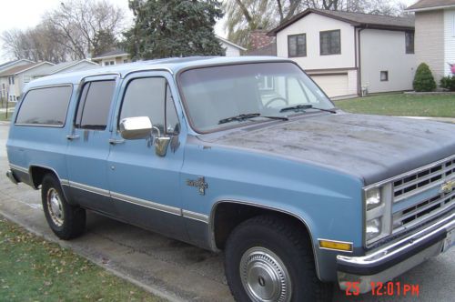 1986 chevy suburban silverado