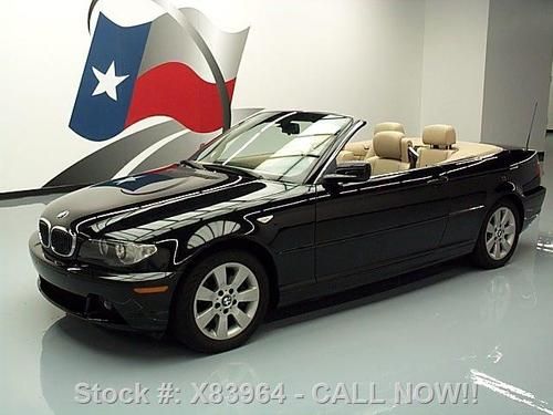 2006 bmw 325ci convertible soft top auto leather 54k mi texas direct auto