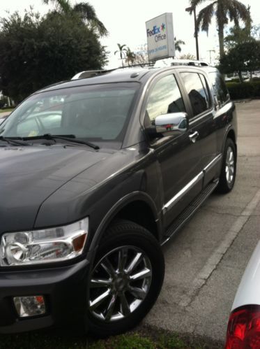 2008 Infiniti QX56 Base Sport Utility 4-Door 5.6L, image 3