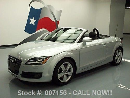 2009 audi tt 2.0t convertible prestige turbo nav 73k mi texas direct auto