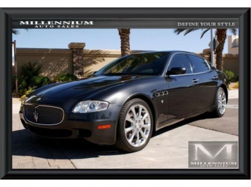 2007 maserati quattroporte 4dr true automatic loaded!!