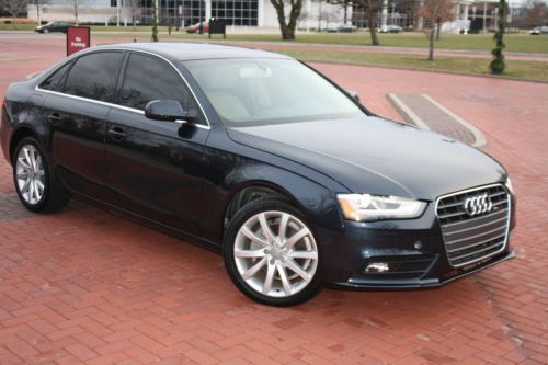 2013 audi a4 2.0l/turbocharged/navi-gps/camera/heated/salvage/rebuilt/no reserve