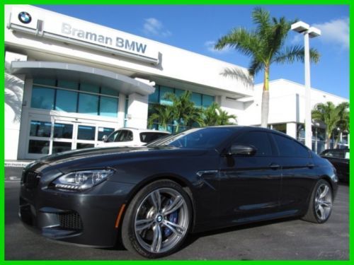 14 singapore gray 4.4l v8 m-6 gran coupe *executive &amp; driver assistance package