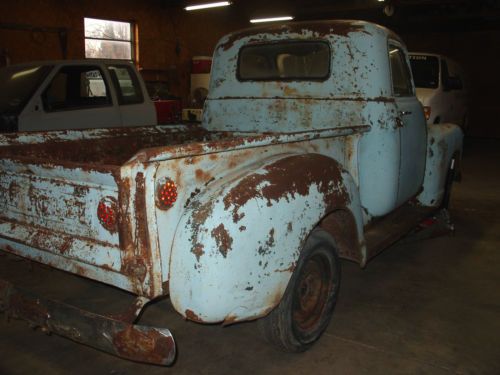 chevrolet 3100 pickup,1owner,all original,rat rod,shop truck, image 4