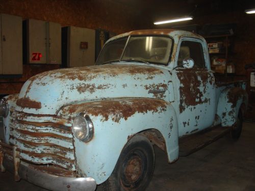 chevrolet 3100 pickup,1owner,all original,rat rod,shop truck, image 5