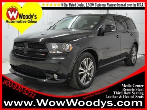 V8 hemi leather &amp; heated seats remote start 3rd row seating