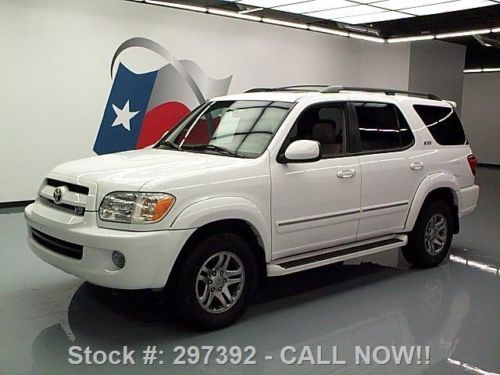 2007 toyota sequoia sr5 8-pass sunroof leather 90k mi! texas direct auto