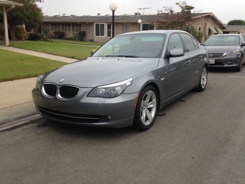 2008 bmw 528i fully loaded premium package sport package cold weather package