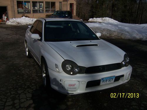 2002 high performance modified 2002 subaru wrx turbo. low reserve. no dealer fee