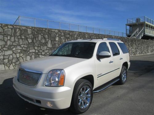 2012 GMC YUKON DENALI 2WD NAV CHROME 20'S SUNROOF DVD ENTERTAINMENT SYSTEM SHARP, image 2