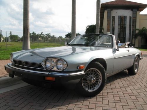 1990 jaguar xjs convertible low miles! only 33k clean carfax runs great beauty