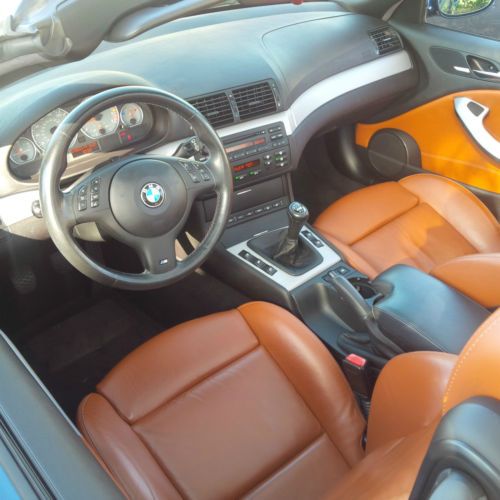 Bmw m3 2005 conv 6 speed low 49k miles special color combo...!!!