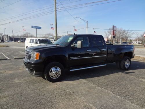 2012 gmc siera 3500 denali dually 4x4 6.0 gas engine nice