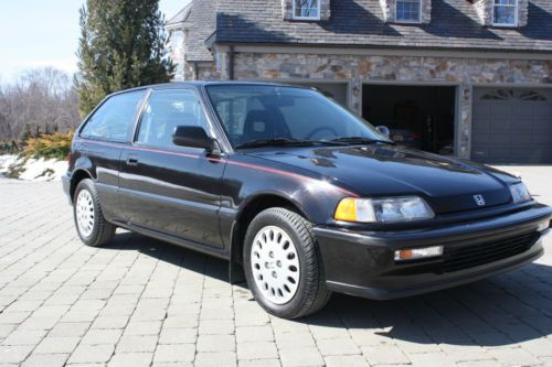 1990 honda civic si, low mileage, all stock, no rust