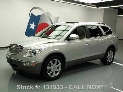 2009 buick enclave cxl 7-pass dual sunroof rear cam 67k texas direct auto