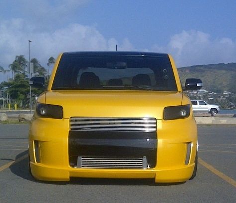 2008 SCION XB ~ CUSTOM ~ Lamborghini Yellow ~ 2011 WEKFEST WINNER, image 3