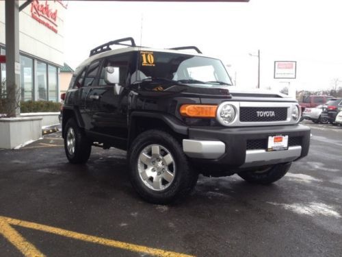 10 toyota fj finance stick 4x4 4.0l v6 sub jeep low miles