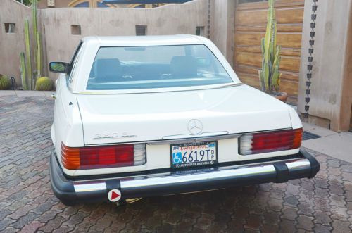 1984 classic mercedes benz 380 sl twin top convertible