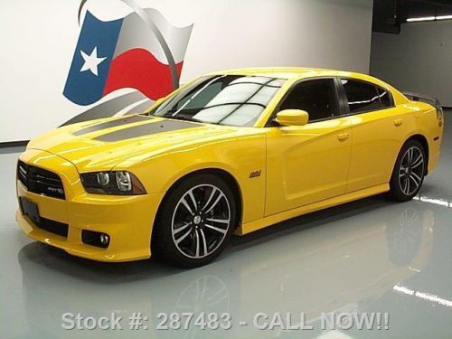 2012 dodge charger srt-8 392 hemi super bee 20&#039;s 5k mi texas direct auto