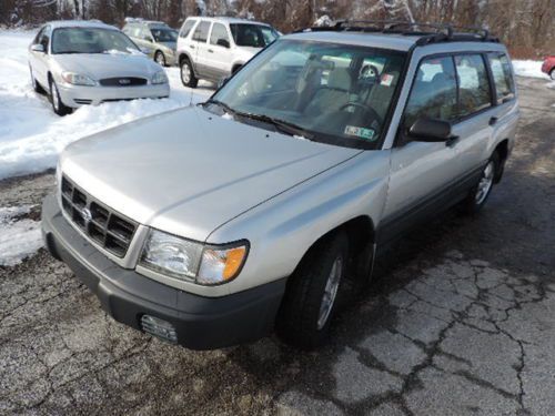 2000 subaru forester l awd 136k miles clean drives great clean carfax no reserve