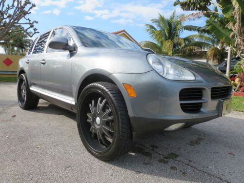 2004 porsche cayenne s sport utility 4-door 4.5l no reserve