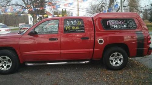 2005 dodge dakota crew cab w/ cap