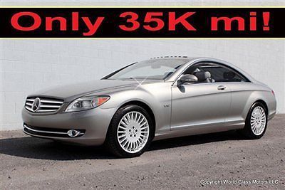 Only 35k mi 07 mercedes cl600 v12 coupe! cl cls s sl 500 550 55 600 63 65 amg