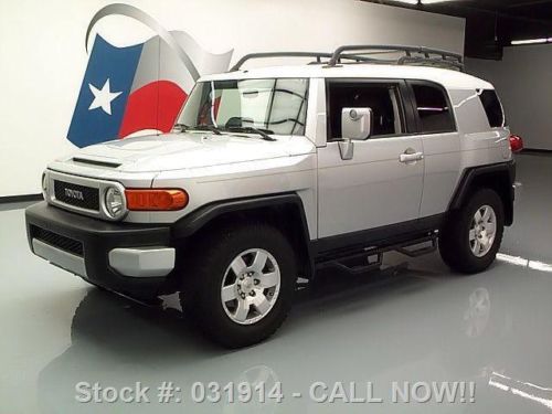 2008 toyota fj cruiser 4x4 automatic roof rack 58k mi! texas direct auto