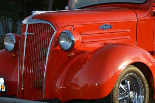 classic chevy chevrolet 37 1937 truck 350 700R 1936 1938 hot rod kragers, image 6