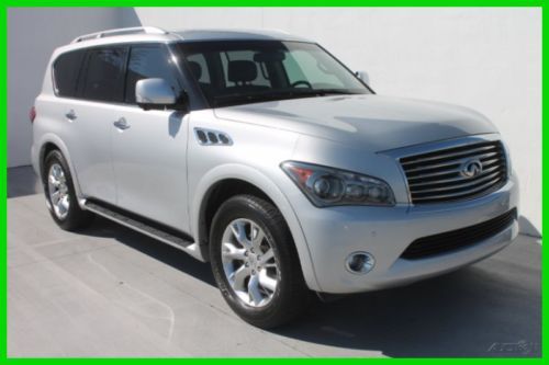 2012 infiniti qx 56 8 passenger v8 5.6l w/ nav/ roof/ rear dvd/ back up cam!!!