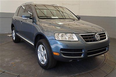 2007 volkswagen touareg-one owner-clean carfax-awd 3.6l v6-20mpg