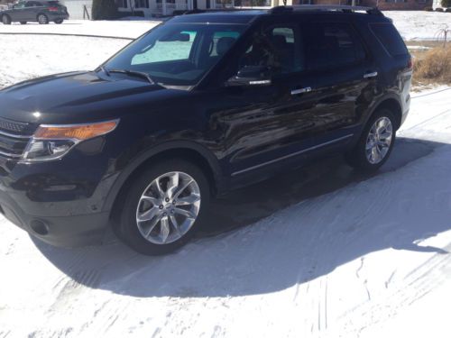 2013 ford explorer limited sport utility 4-door 3.5l 4x4 loaded