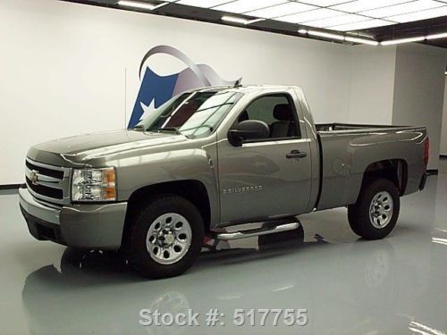 2007 chevy silverado regular cab v8 side steps 37k mi texas direct auto