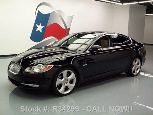 2009 jaguar xf supercharged sunroof nav rear cam 52k mi texas direct auto