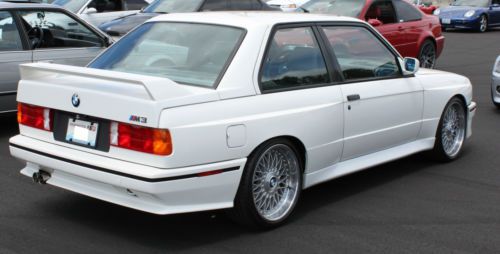 1988 e30 m3 3.2l -alpine white- clean title